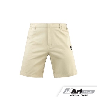 ARI CLASSIC CHINO SHORTS -  LIGHT KHAKI/BLACK/WHITE กางเกงขาสั้น อาริ คลาสสิก ชิโน สีกากี