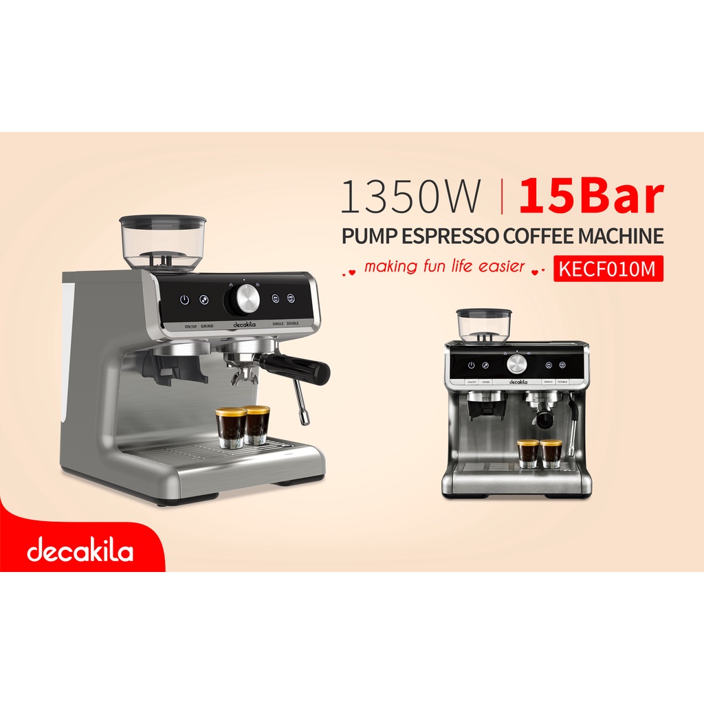 decakila-รุ่น-kecf010m-เครื่องชงกาแฟเอสเพรสโซ่พร้อมเครื่องบด-espresso-coffee-machine-with-grind-ขนาด-1350-วัตต์-15-บาร์