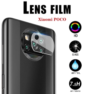 ฟิล์มกระจกนิรภัย ป้องกันเลนส์กล้อง สำหรับโทรศัพท์มือถือ Xiaomi Poco F5 Pro X5 M5 M5s F4 5G X4 GT M4 X3 Nfc M3 F3
