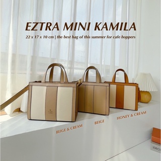 ภาพหน้าปกสินค้าพร้อมส่ง 🌼 กระเป๋าไปคาเฟ่ EZTRA MINI KAMILA กระเป๋าสไตล์เกาหลีมินิมอล ที่เกี่ยวข้อง