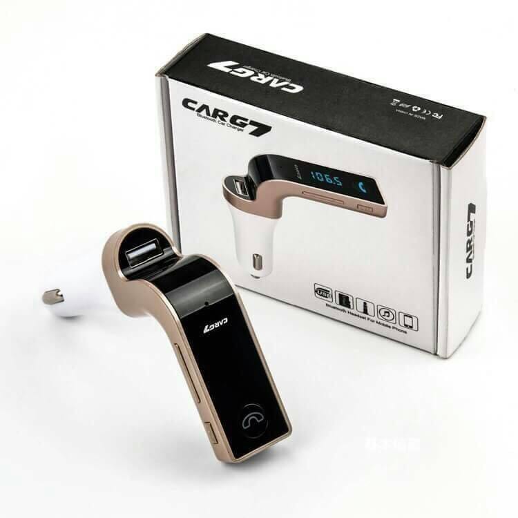 แท้-100-g7-บลูทูธ-bluetooth-อุปกรณ์ติดรถยนต์-อุปกรณ์เสริมรถยนต์-car-charger