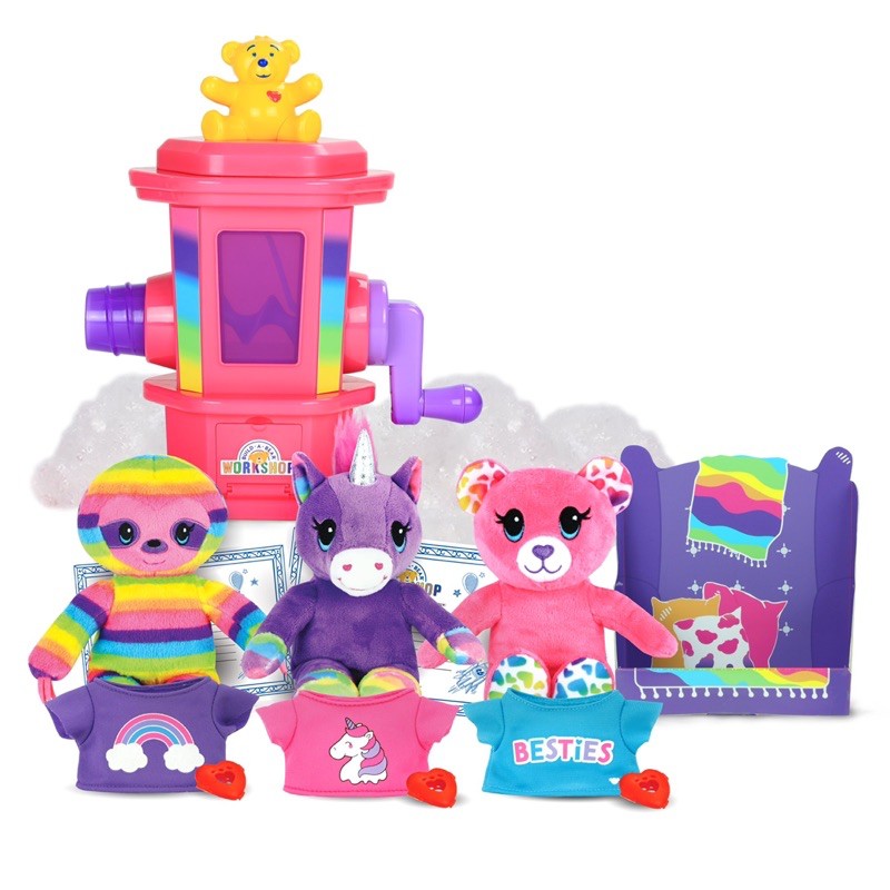 build-a-bear-workshop-rainbow-friends-stuffing-station-21-pieces-ages-3