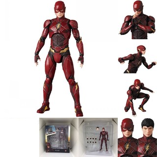 ฟิกเกอร์ DC justice league Super Hero mafex The Flash 058