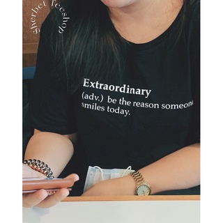 ใหม่ เสื้อยืดextraordinary *☺︎︎|sherbet.teeshop