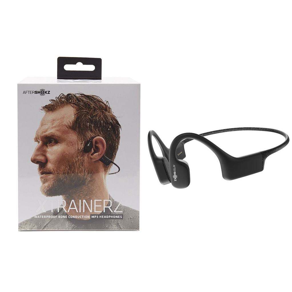 AfterShokz Xtrainerz OpenEar MP3 Player Swimming Headphones ( Black