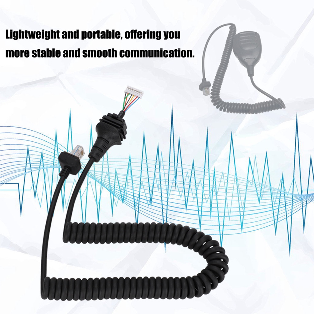 ภาพหน้าปกสินค้าRhythm000 สายเคเบิ้ลไมโครโฟนสําหรับวิทยุ Icom Hm-152 สายไมค์ลําโพง สายไมโครโฟนมือ สายไมค์ลําโพง สายไมโครโฟนมือ จากร้าน kuike074.th บน Shopee