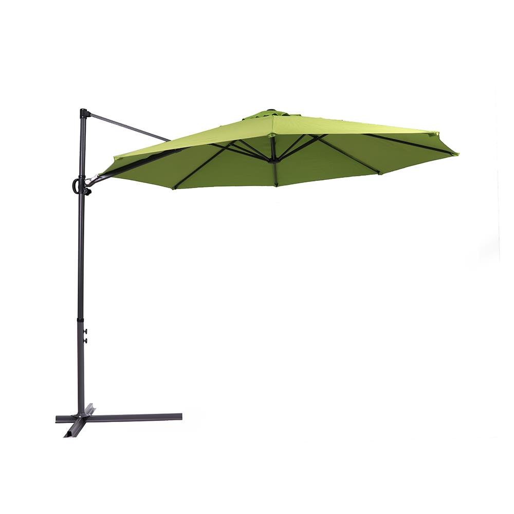 ร่มสนาม-ร่มสนามตัวแอล-spring-yf1134-สีเขียว-เฟอร์นิเจอร์นอกบ้าน-สวน-อุปกรณ์ตกแต่ง-umbrella-l-yf1134-green