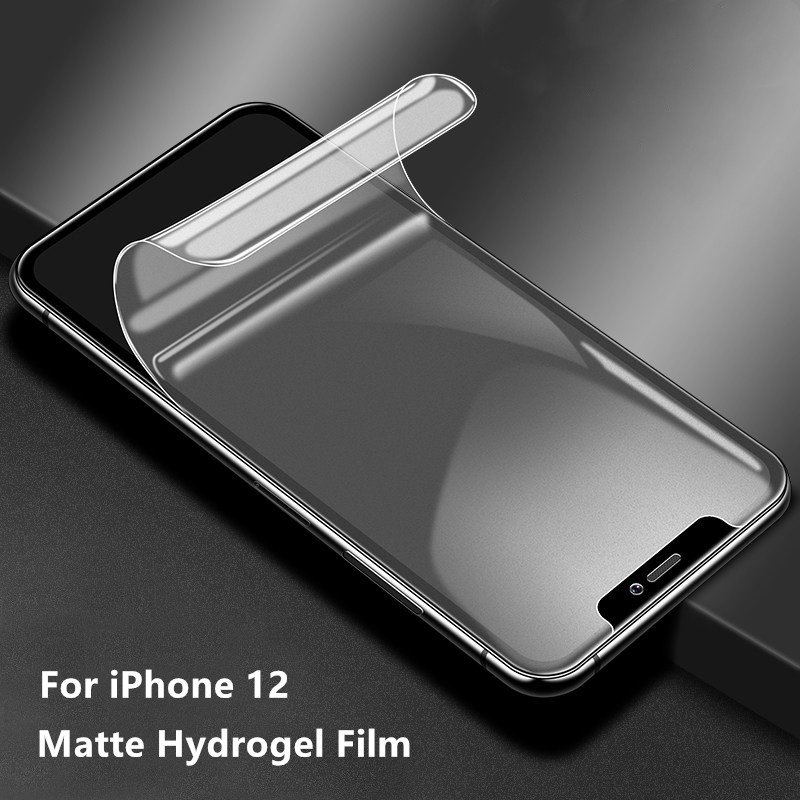 matte-frosted-film-ฟิล์มไฮโดรเจล-เหมาะสำรับ-iphone-12-iphone-12-pro-max-iphone-12pro-iphone-12-mini-ฟิล์มนุ่มใหม่-คุณภาพสูง-อุปกรณ์กันรอยหน้าจอ