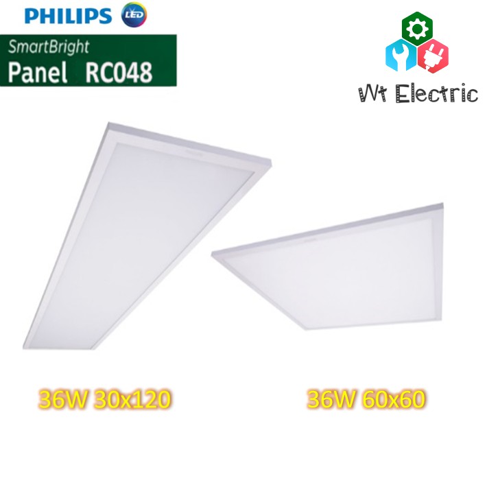 ขอใบกำกับภาษีได้ โคมไฟเพดาน ขนาดเท่าฝ้า เปลี่ยนใส่ได้เลย LED Philips ...