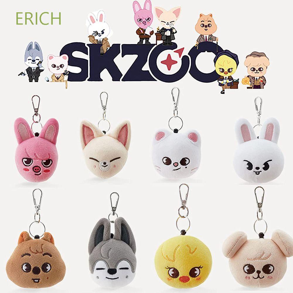 erich-stuffed-animal-plush-keychain-birthday-stray-kids-stuffed-doll-stray-kids-keychain-bag-pendant-key-rings-cartoon-animal-fans-collection-children-gift-christmad-gifts-plush-toys