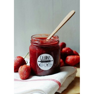 ภาพหน้าปกสินค้าstrawberry jam แยมสตรอเบอร์รี่ ซึ่งคุณอาจชอบสินค้านี้