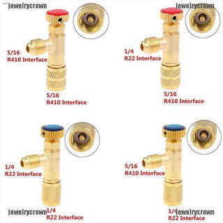 [Crown] Air conditioning repair liquid safety valve R410A R22 1/4" 5/16" Adapter