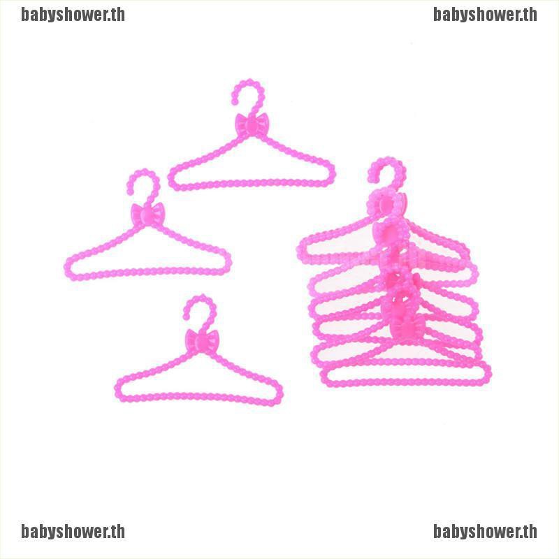 babyshower-ไม้แขวนเสื้อ-อุปกรณ์เสริม-สําหรับตุ๊กตา-ชุดเดรส-กระโปรง-รองเท้า-20-ชิ้น