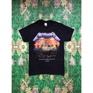 ผ้าฝ้าย 100%🎸METALLICA เสื้อวง Metallica สินค้านำเข้า ลิขสิทธิ์แท้S-3XL