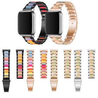ภาพหน้าปกสินค้าสายนาฬิกาข้อมือ โลหะผสมสังกะสี สําหรับ Apple IWatch smart watch Bracelet Series 8 7 6 5 4 SE 45 มม. 41 มม. 44 มม. 40 มม. 42 มม. 38 มม. Ultra 49 มม. ที่เกี่ยวข้อง