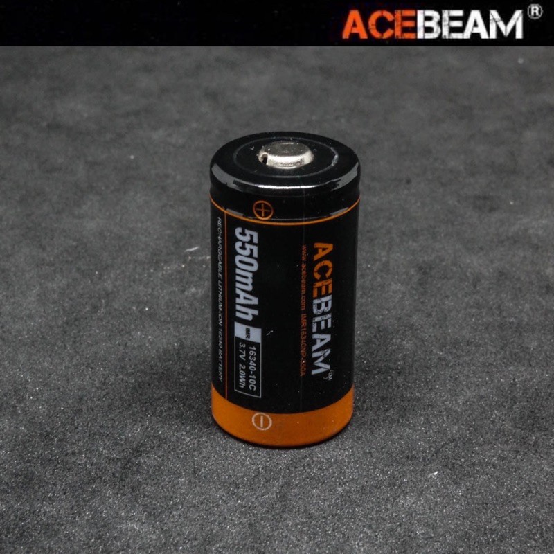 acebeam-imr16340np-550mah-3-7v-2-0wh-high-drain-rechargeable-li-ion-battery