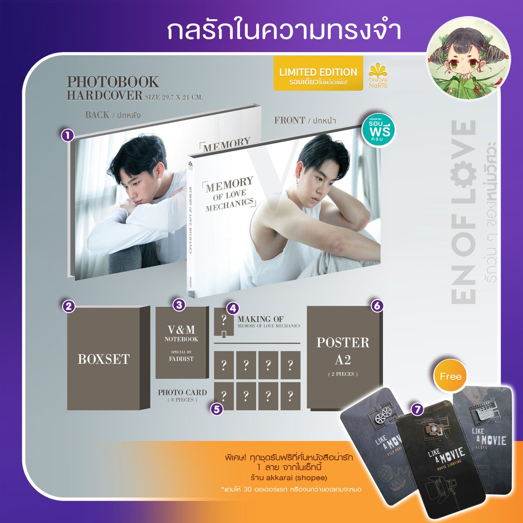 มีสต็อก พร้อมส่ง (Limited Edition) Photobook Memory of Love มีสต็อก พร้อมส่ง (Limited Edition) Photobook Memory of Love