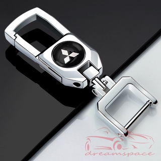 1PCS Car Key Fob Key Chain Heavy Duty Keychain for Mitsubishi
