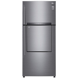 ตู้เย็น ตู้เย็น 2 ประตู LG GN-A702HLHU.APZP 18.1 คิว สีเงิน ตู้เย็น ตู้แช่แข็ง เครื่องใช้ไฟฟ้า 2-DOOR REFRIGERATOR LG GN
