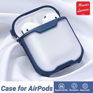 ภาพขนาดย่อของสินค้าMains Lemon Case for Apple Airpods Pro Gen 1 2 3 ฝ้า เคสยางซิลิโคน พร้อมแหวนห้อย ทำจากซิลิคอนป้องกันกรณีปกกันกระแทก