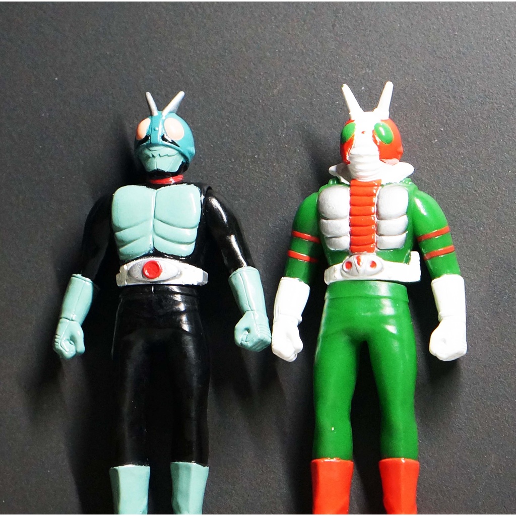 Bandai Kamen Rider V1 V3 3.5 นิ้ว มดแดง มาสค์ไรเดอร์ Masked Rider Soft ...