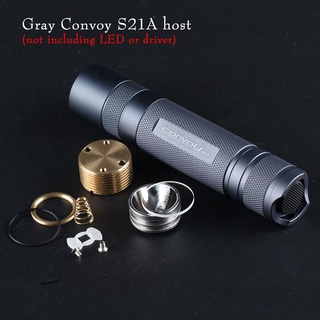 Convoy S21A ไฟฉาย led และไดรเวอร์ ไม่รวมไดรเวอร์ DIY