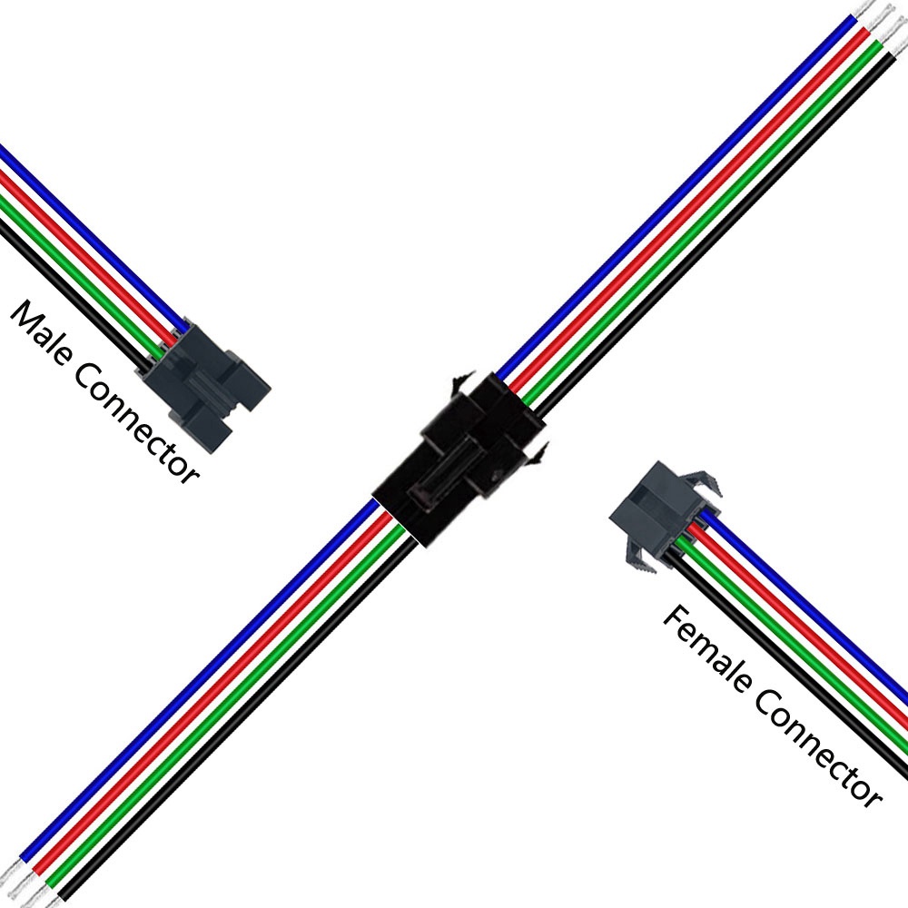ตัวเชื่อมต่อ-ตัวผู้-และตัวเมีย-2pin-3pin-4pin-5pin-15-ซม-สําหรับแถบไฟ-led-5050-3528-ws2812b-ws2811-ws2815-10-50-คู่