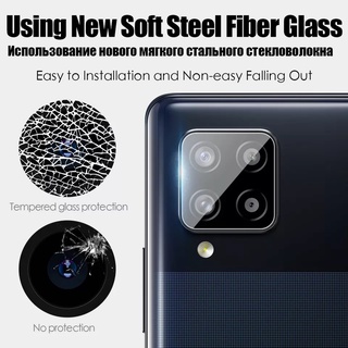 ฟิล์มกระจกเลนส์กล้อง FOR Samsung A52  A71  A72  A7 2018  A80  A81  Note10lite  S10  S10Plus  S20FE  M51  Note9 S22Ultra