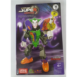 ตัวต่อฟิกเกอร์ JISI Bricks 6003 Super Heroes"CLOWN"  ฟิกเกอร์ ของสะสม