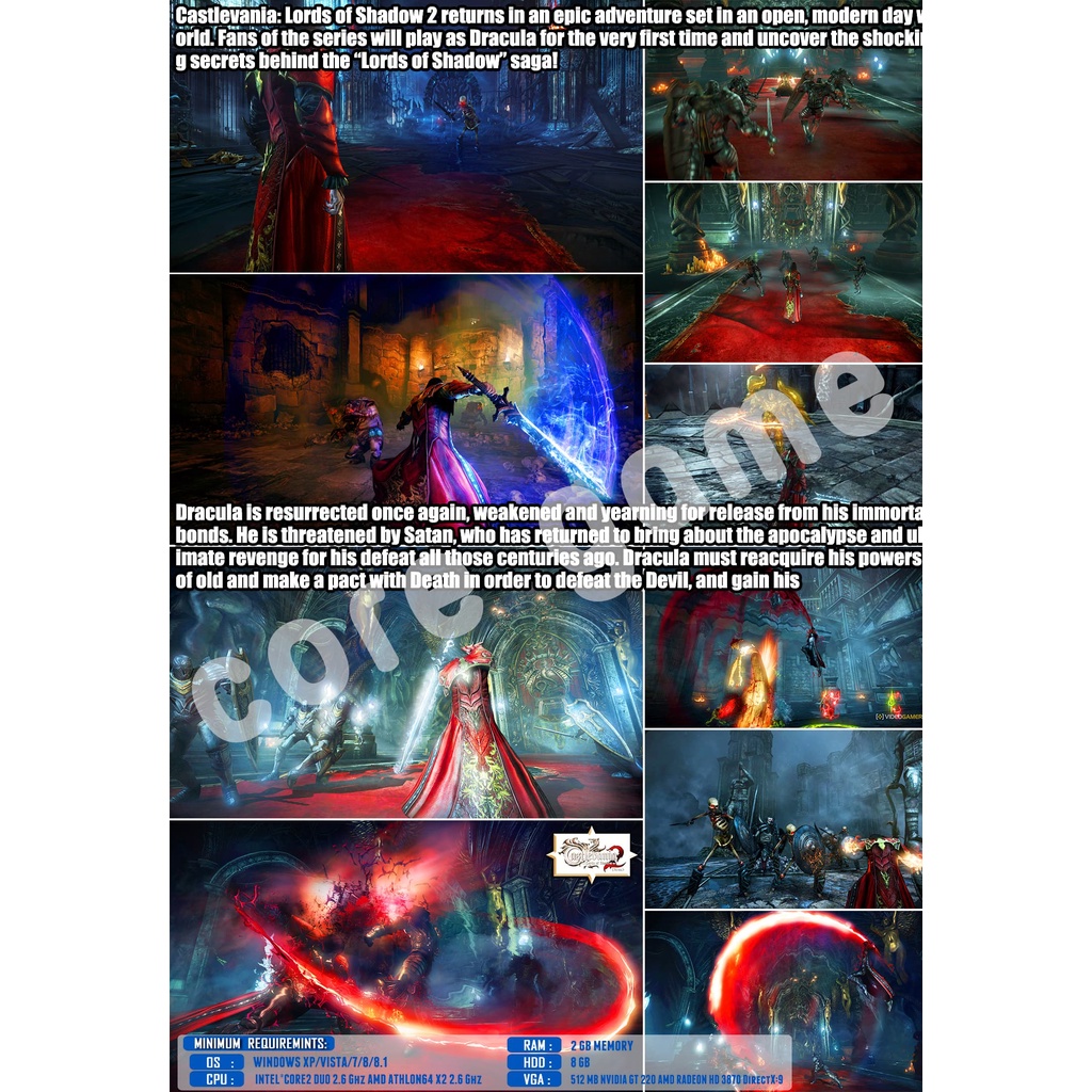 castlevania-lords-of-shadow-2-แผ่นเกมส์-แฟลชไดร์ฟ-เกมส์คอมพิวเตอร์-pc-โน๊ตบุ๊ค