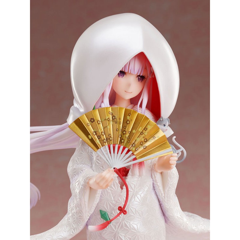 pre-order-มัดจำ-re-zero-starting-life-in-another-world-emilia-shiromuku-1-7-โมเดล-ของแท้-ล๊อต-jp