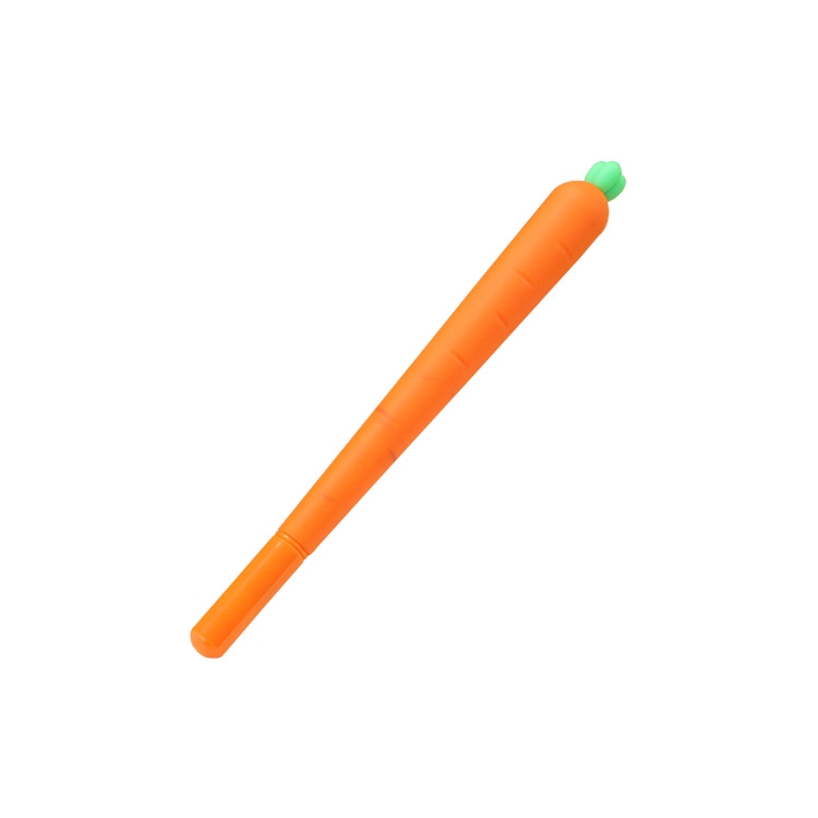 4-ชิ้น-สร้างสรรค์-การ์ตูนจําลอง-แครอท-ปากกาเป็นกลาง-น่ารัก-เครื่องเขียน-เข็มฉีดยา-ปากกาเซ็นชื่อ-สํานักงาน-สีดํา
