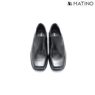 ภาพขนาดย่อของภาพหน้าปกสินค้าMATINO SHOES รองเท้าชายคัทชูหนังแแท้ รุ่น PB-6944 - BLACK จากร้าน matinoshoes บน Shopee