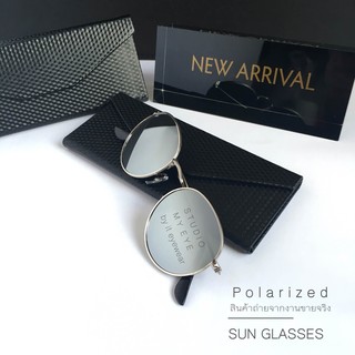 รายละเอียดสินค้า New Round Metal Polarized Sun Glasses