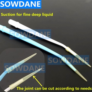 Disposable Accessary Autoclavable Dental Surgical Aspirator Dental Saliva Ejector Tips Suction Tube for Fine Deep Liquid