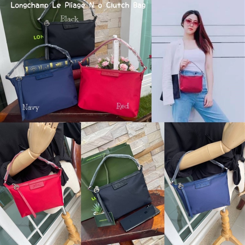 L.C. Le Pliage N o Clutch Bag Shopee Thailand