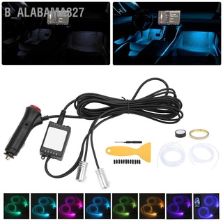 Alabama327 แถบไฟนีออน Led Rgb หลากสี ควบคุมผ่านแอป Dc 12V แบบเปลี่ยน สําหรับ Tesla Model 3 Y 2021+