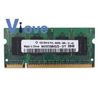 หน่วยความจําแล็ปท็อป โน้ตบุ๊ก DDR2 1GB 2RX16 800MHZ PC2-6400S 200Pins SODIMM