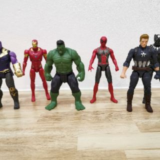 ภาพหน้าปกสินค้าโมเดลอเวนเจอร์​ Avengers​ model เซ็ท 6​ ตัว​ ขนาด​ 7 นิ้ว​ มีไฟทุกตัว​ รายละเอียดสวย​ ภาคใหม่ล่าสุด ที่เกี่ยวข้อง