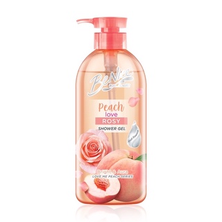 ภาพขนาดย่อของภาพหน้าปกสินค้าBeNice Love Me Peach Shower Gel 200ml./400/ml./450ml. จากร้าน pachisaa บน Shopee