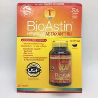 ภาพหน้าปกสินค้า💲พร้อมส่ง หมดอายุ07/25 Nutrex Bioastin Hawaiian Astaxanthin 12 mg. 120 เม็ด สาหร่ายแดง ที่เกี่ยวข้อง