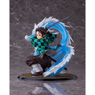 ฟิกเกอร์โมเดล Anime Demon Slayer: Kimetsu no Yaiba Kamado Tanjirou 1/8 Action Figure Collectible Models Toys