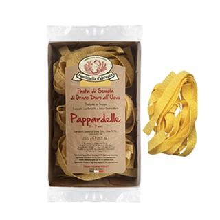 RUSTICHELLA - PASTA EGG PAPPARDELLE 250G พัพพาร์เดลล์เล (เส้นพาสต้า)