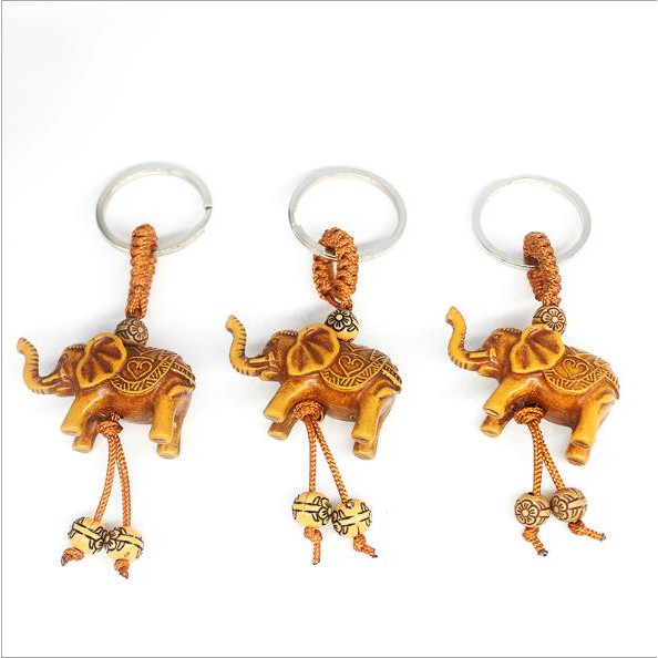ภาพสินค้าพวงกุญแจ จี้เรซิน รูปช้าง จากร้าน xinran2018.th บน Shopee ภาพที่ 4