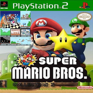 แผ่นเกมส์ PS2 (รับประกันคุณภาพ) Mario Collection (USA) เข้าออฟชั่นเพิ่อปรับให้มีเสียง