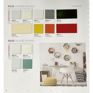 แผ่นลามิเนต TD Board สีพื้น ผิวเรียบเงา Solid Colors in Gloss ขนาด 120 x 240 ซม. หนา 0.7 มม. *คลิ๊กดูตัวเลือกสี*