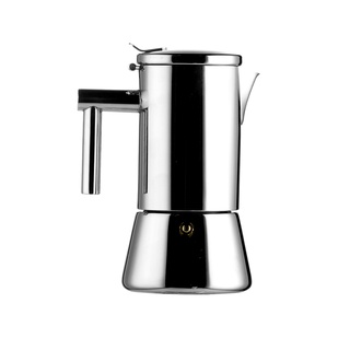 อิตาเลี่ยนสแตนเลส moka pot ครัวเรือนเอสเพรสโซ่เครื่องปรุงรสพิเศษเตาแม่เหล็กไฟฟ้าเตาเซรามิกเปลวไฟที่จะทำให้กาแฟ ceramic