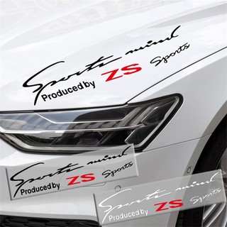 ZS Sport ไวนิล Decal สติกเกอร์ไฟหน้าสะท้อนแสงตกแต่งคิ้วสำหรับ MG