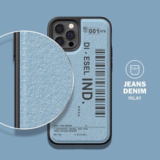 รูปภาพขนาดย่อของDIESEL MOULDED CASE DENIM FOR IP 12 MINI  12 PROลองเช็คราคา