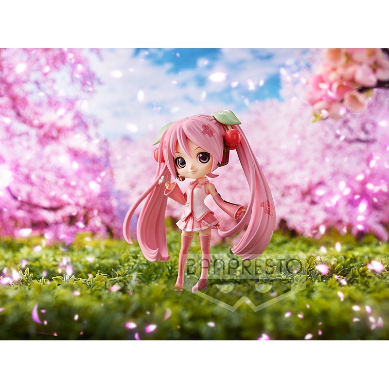 bandai-บันได-banpresto-q-posket-sakura-miku-ver-a